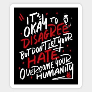 It's Okay To Disagree BBM Inday Sara Uniteam Supporter Philippines Pinoy Sticker